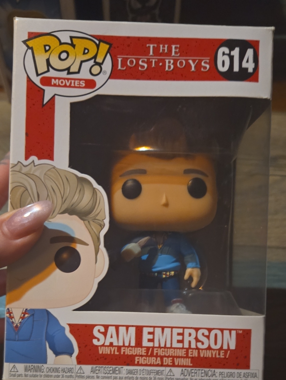 Funko Pop! The Lost Boys Sam Emerson Vinyl Figure - Blue, White, Red